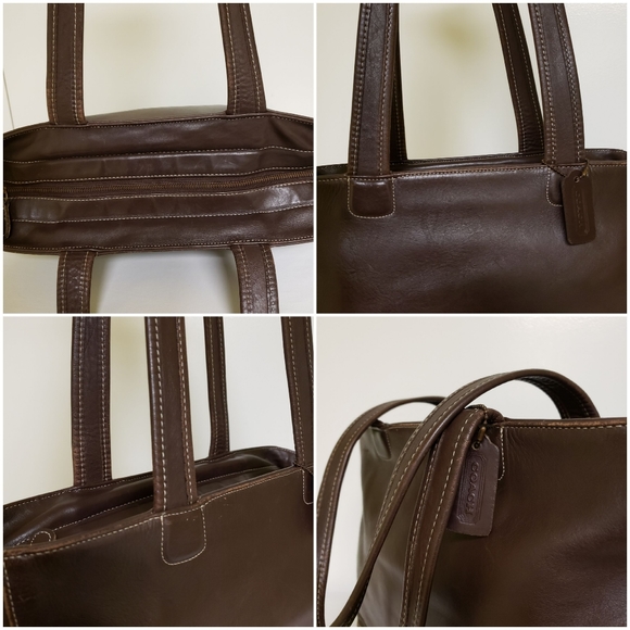 Coach Vintage Lg Leather Tote - Picture 7 of 8